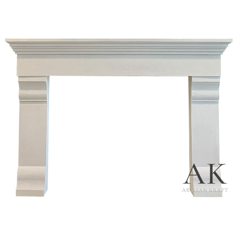 Winnetka Cast Stone Mantel