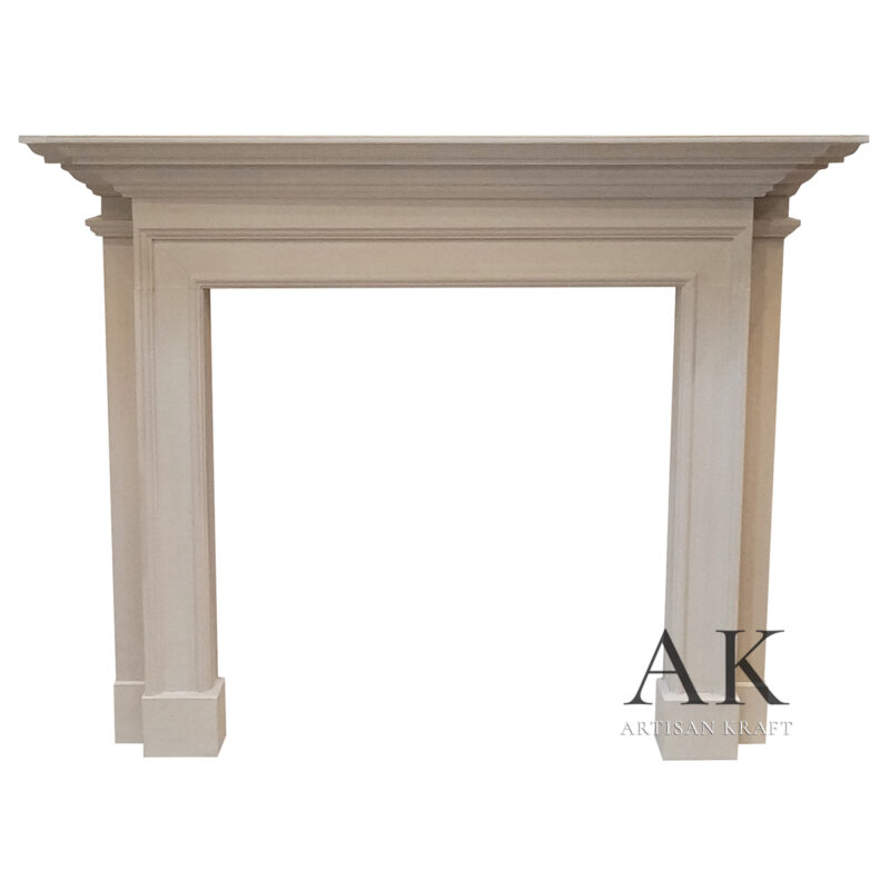 Traditional Cast Stone Mantel