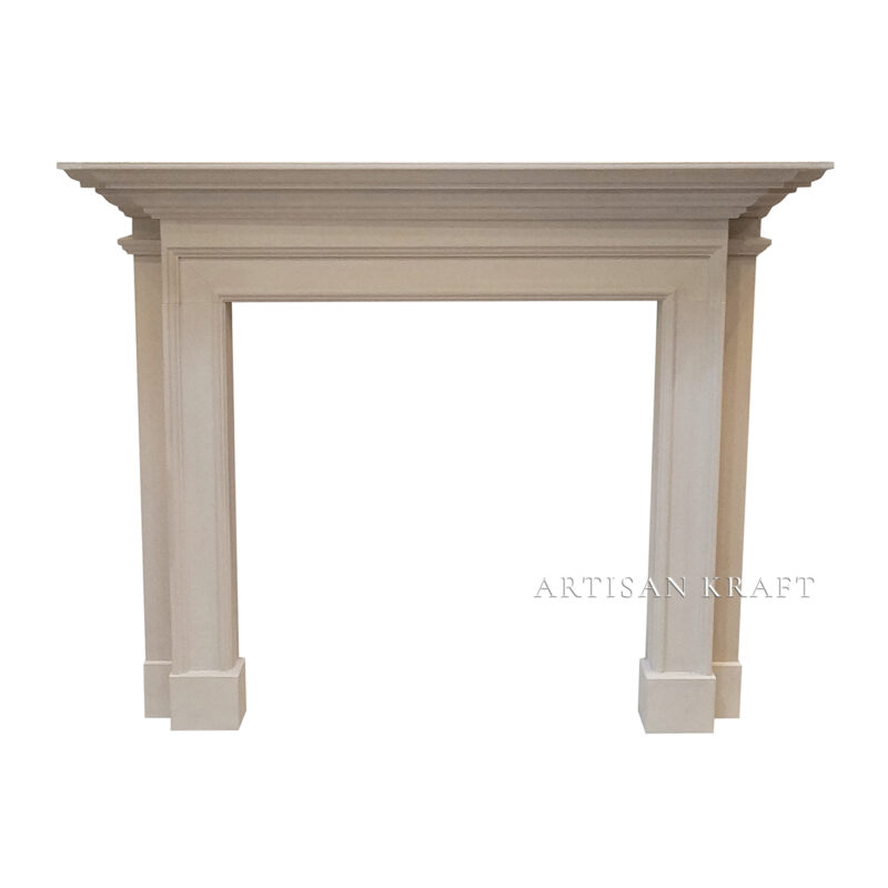 Traditional Cast Stone Mantel