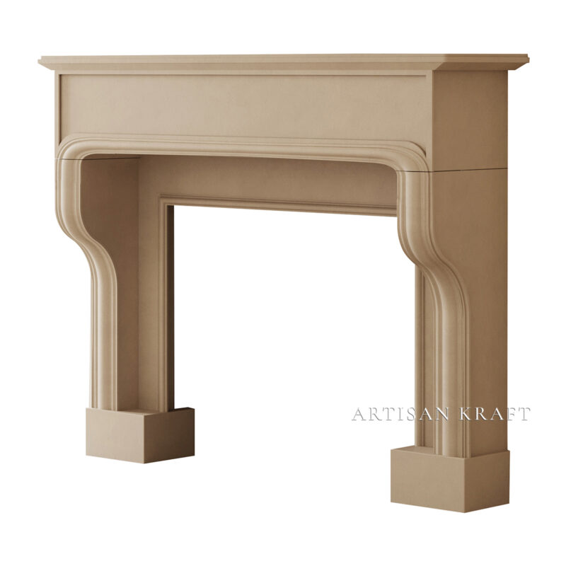 Virginia Cast Stone Mantel