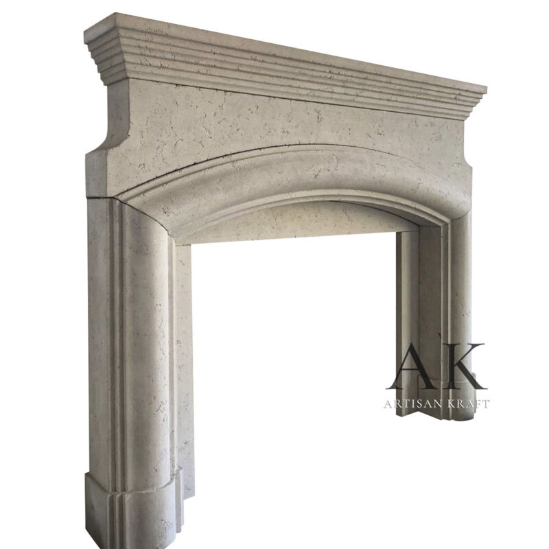 Marseille Cast Stone Mantel