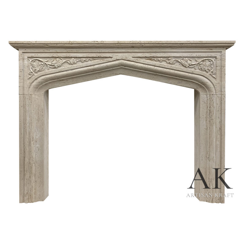 English Tudor Fireplace Stock