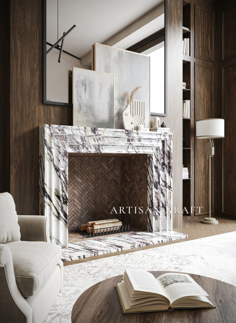 Monaco Fireplace Mantel