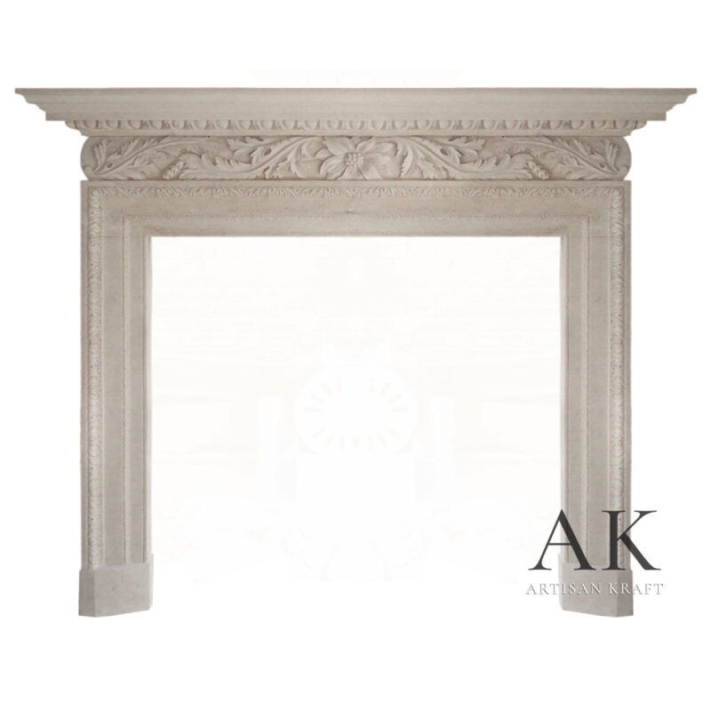 Quebec Fireplace Mantel