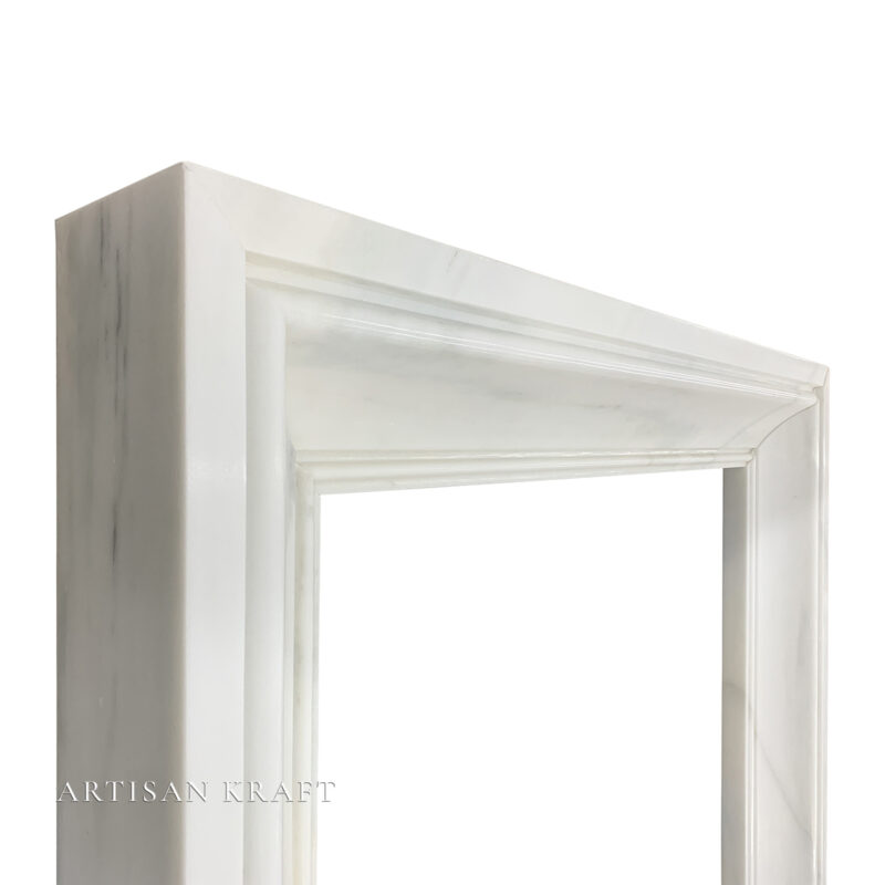 Vancouver Marble Fireplace Stock