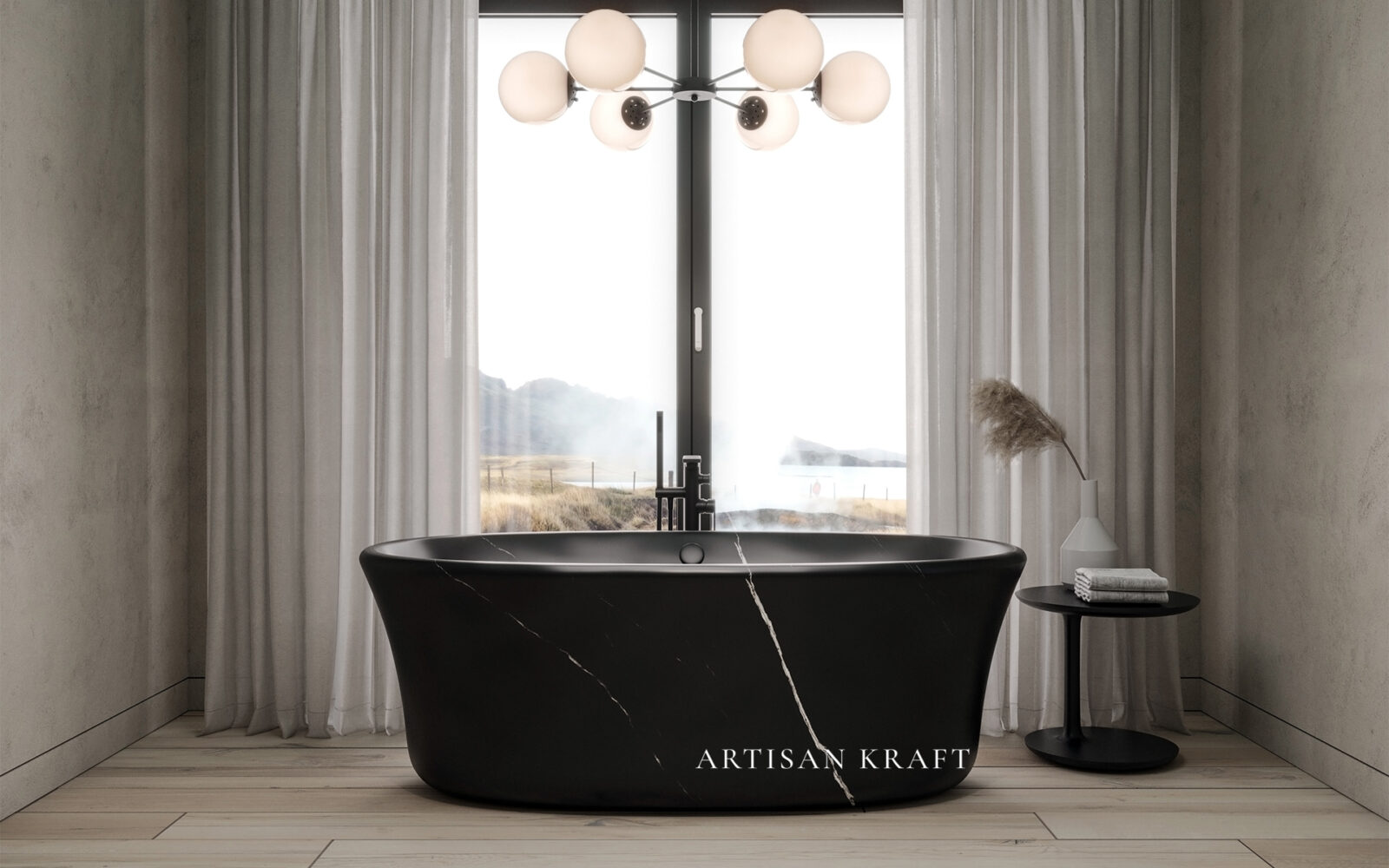 Miami Stone Bathtub Artisan Kraft