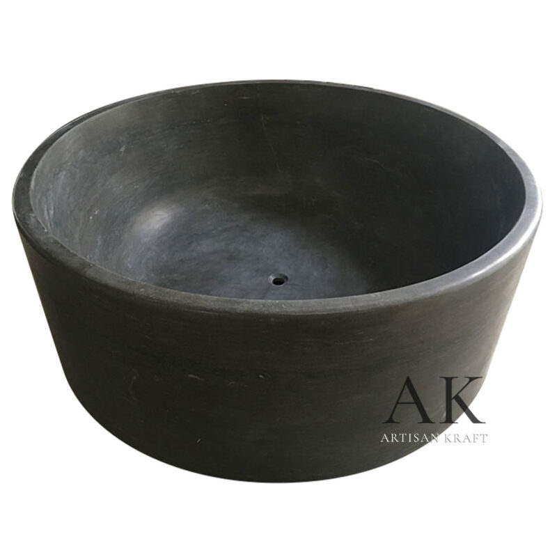 Mizu Round Stone Bathtub