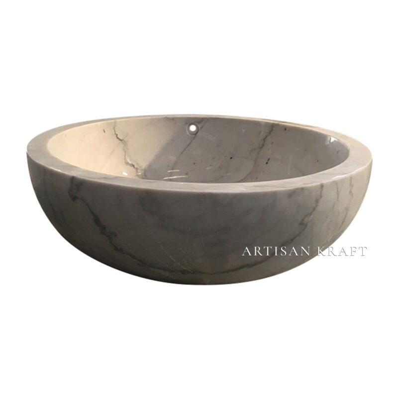 Odyssey Round Stone Bathtub