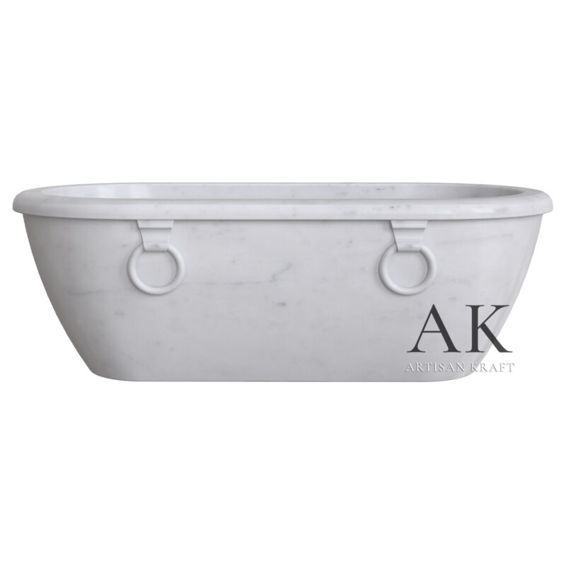 Old World Roman Pedestal Bathtub