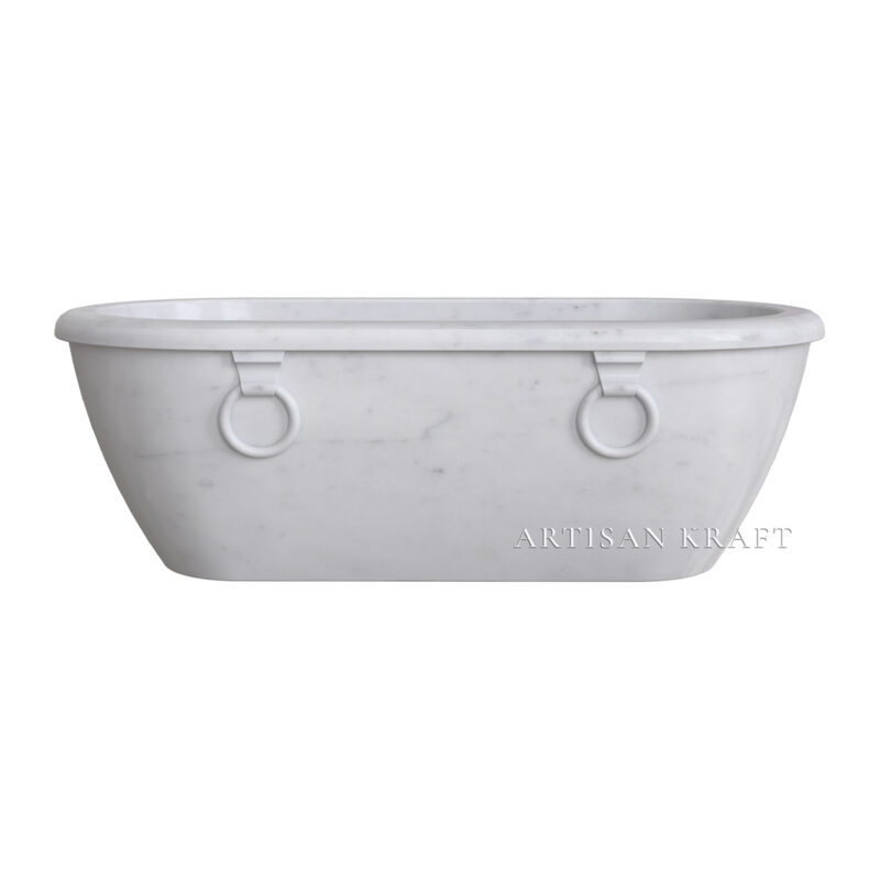 Old World Roman Pedestal Bathtub