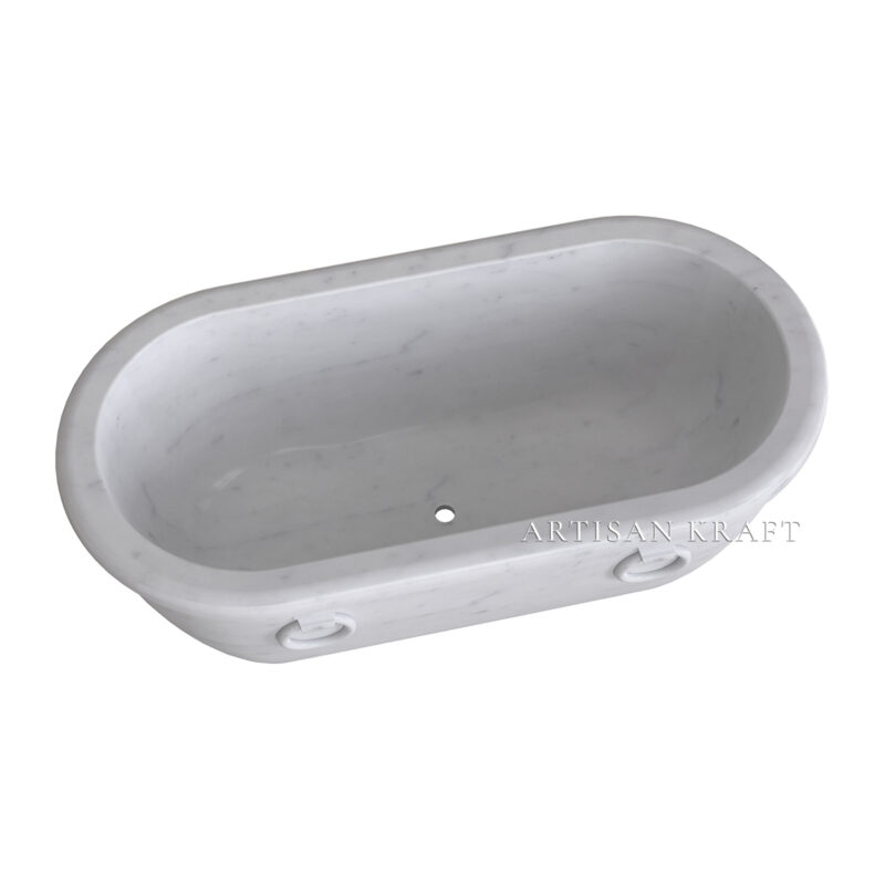 Old World Roman Pedestal Bathtub