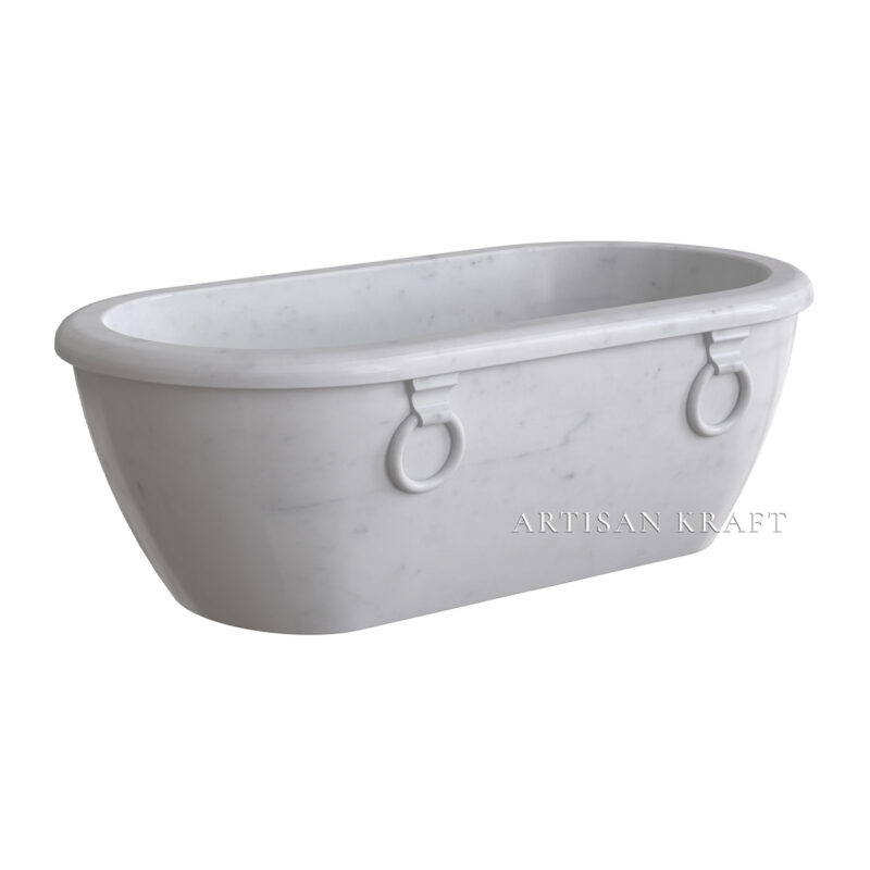 Old World Roman Pedestal Bathtub