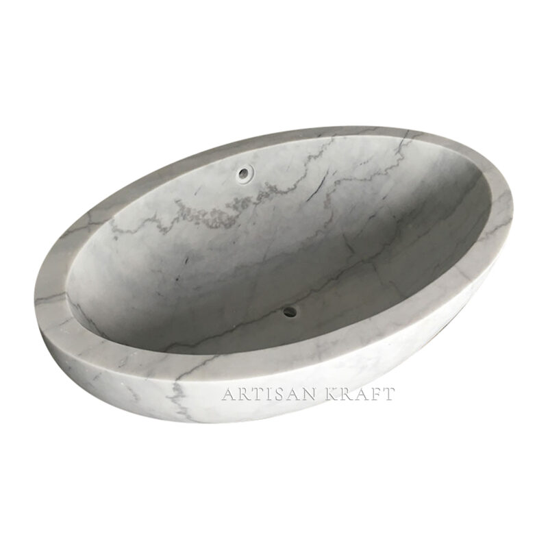 Riviera Oval Stone Bathtub