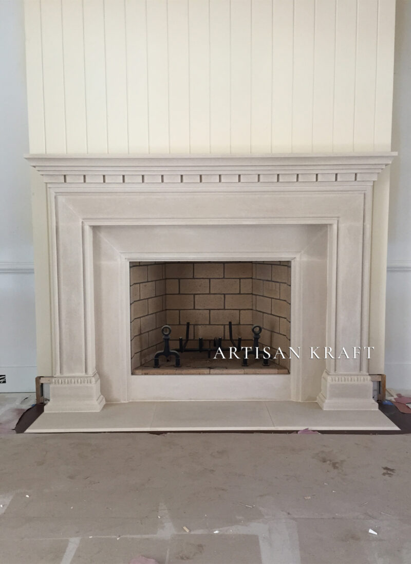 Alpine Cast Stone Mantel