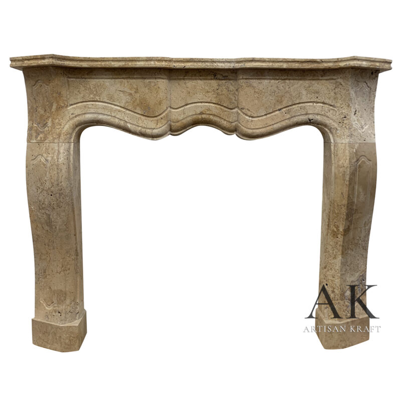 Providence Travertine Fireplace Stock