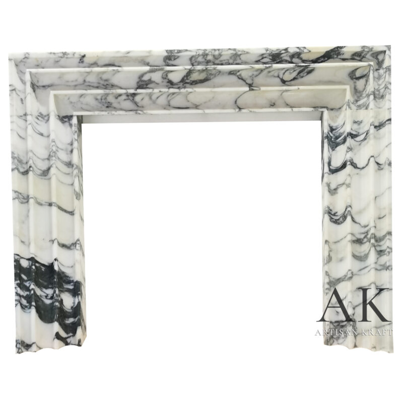 Monaco Arabescato Fireplace Stock