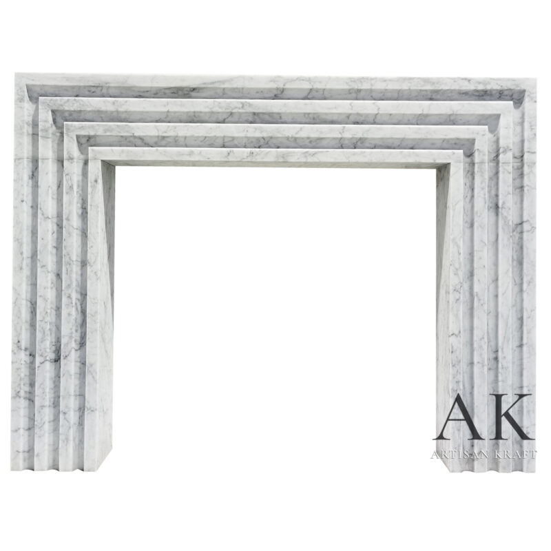 Gatsby Carrara Fireplace Stock