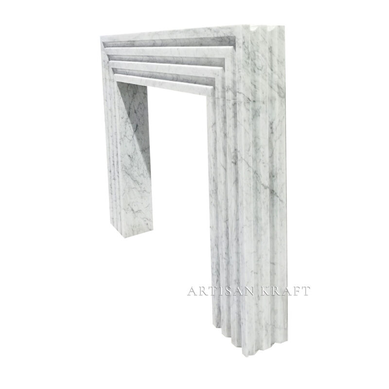 Gatsby Carrara Fireplace Stock