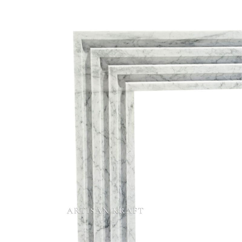 Gatsby Carrara Fireplace Stock