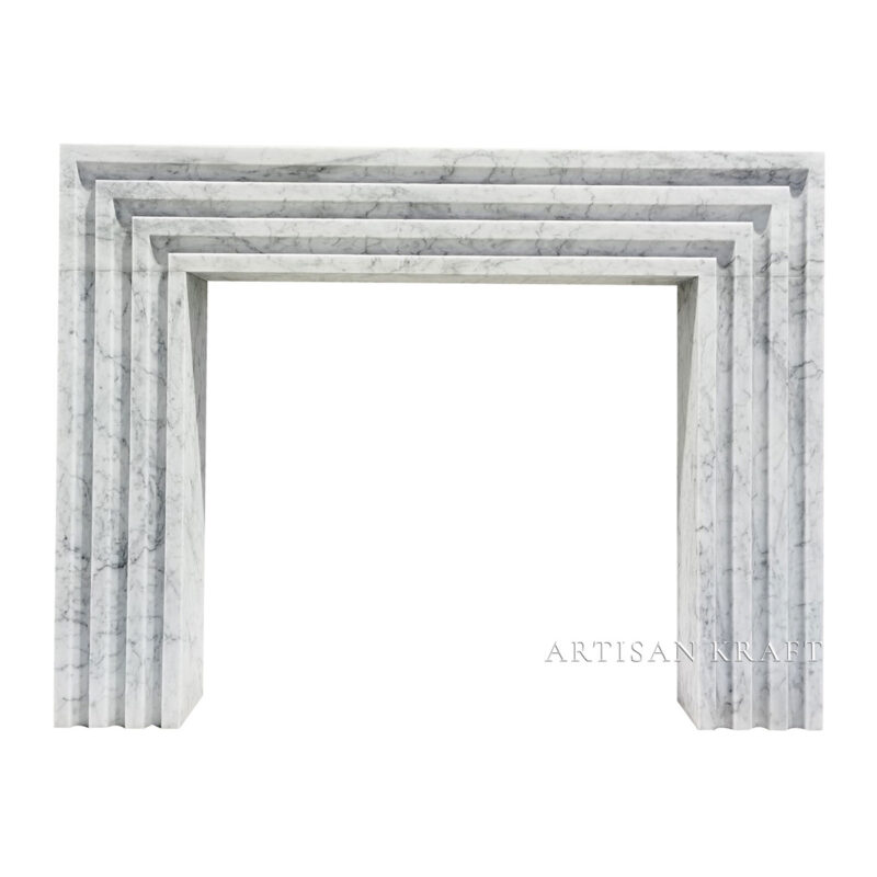 Gatsby Carrara Fireplace Stock