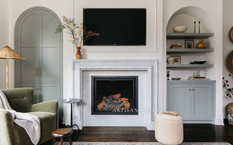 Modern Bolection Fireplace Mantel