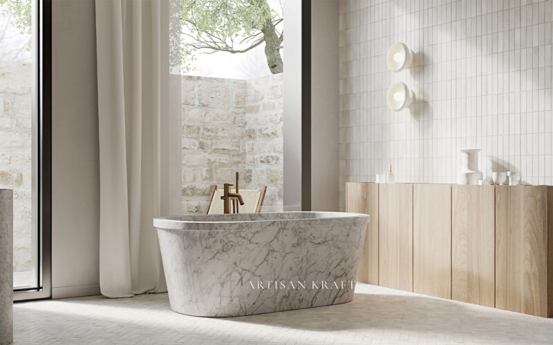 Cayman Stone Bathtub