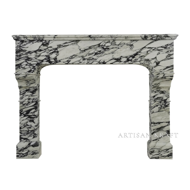 Chantel Arabescato Fireplace Stock