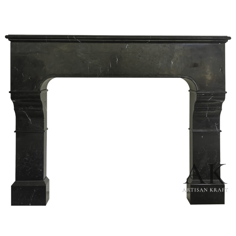 Chantel Nero Marquina Fireplace Stock