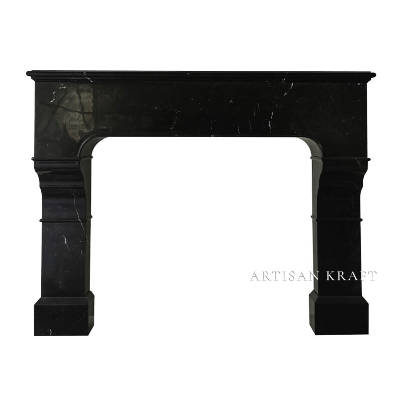 Chantel Nero Marquina Fireplace Stock