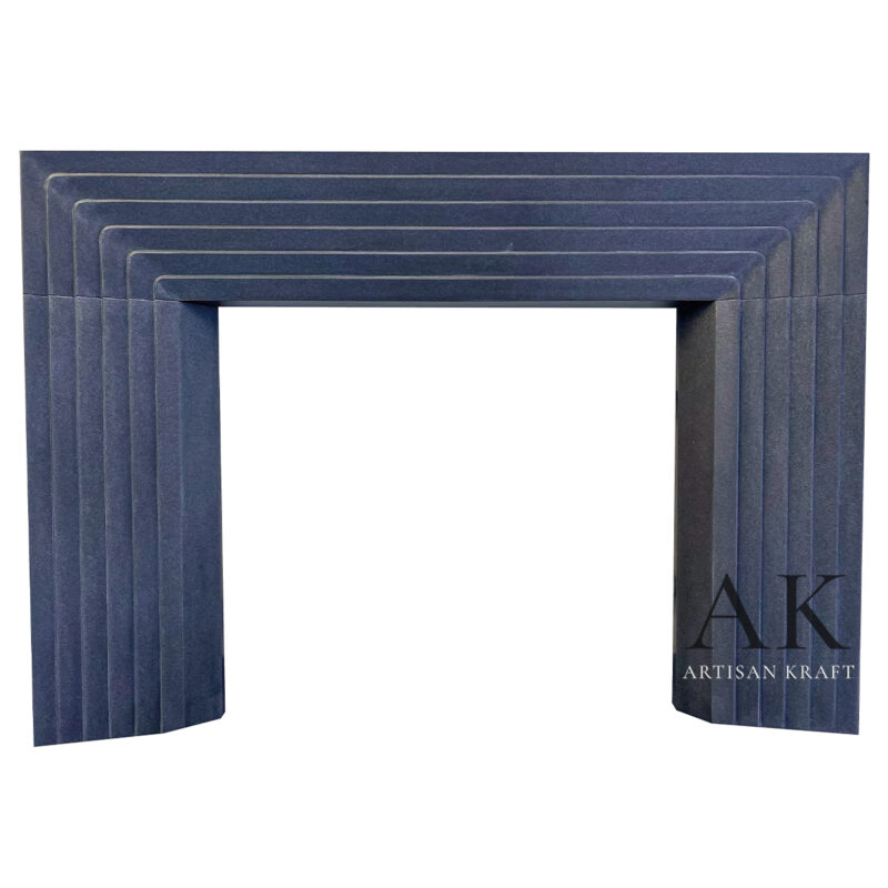 Milan Absolute Black Fireplace Stock