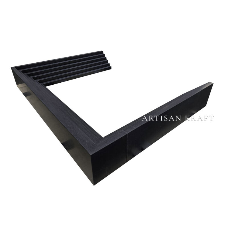 Deco Absolute Black Fireplace Stock