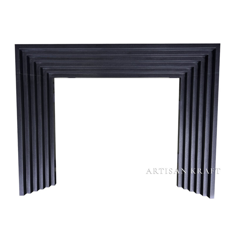 Deco Absolute Black Fireplace Stock