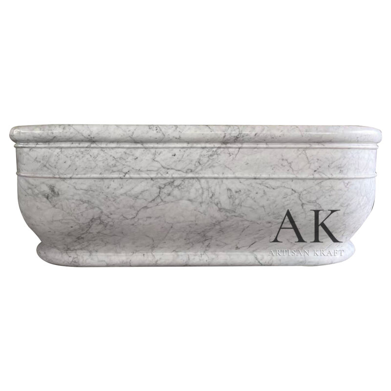 Roman Pedestal Stone Bathtub