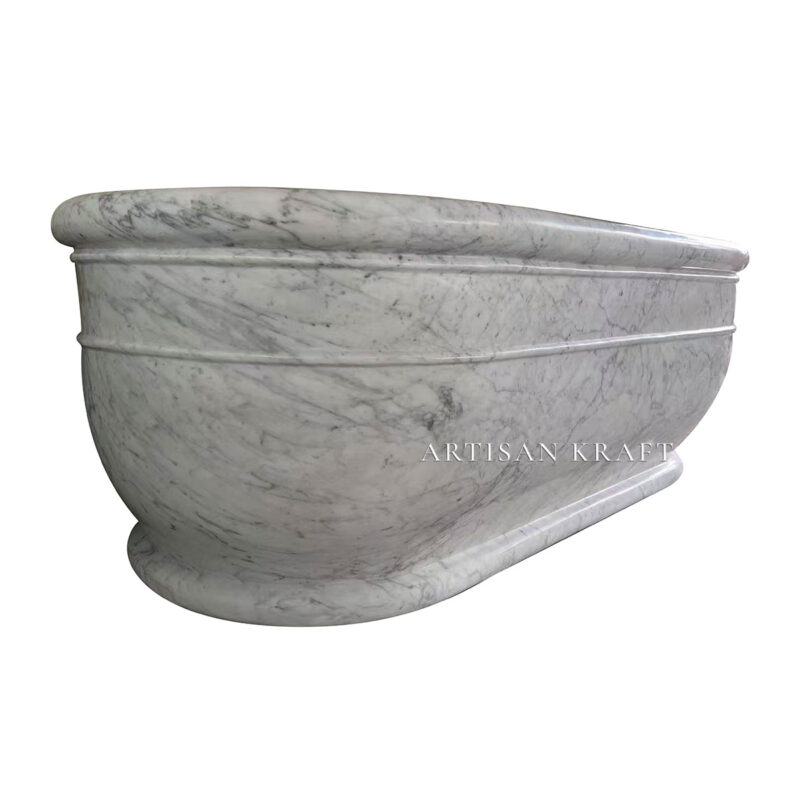 Roman Pedestal Stone Bathtub